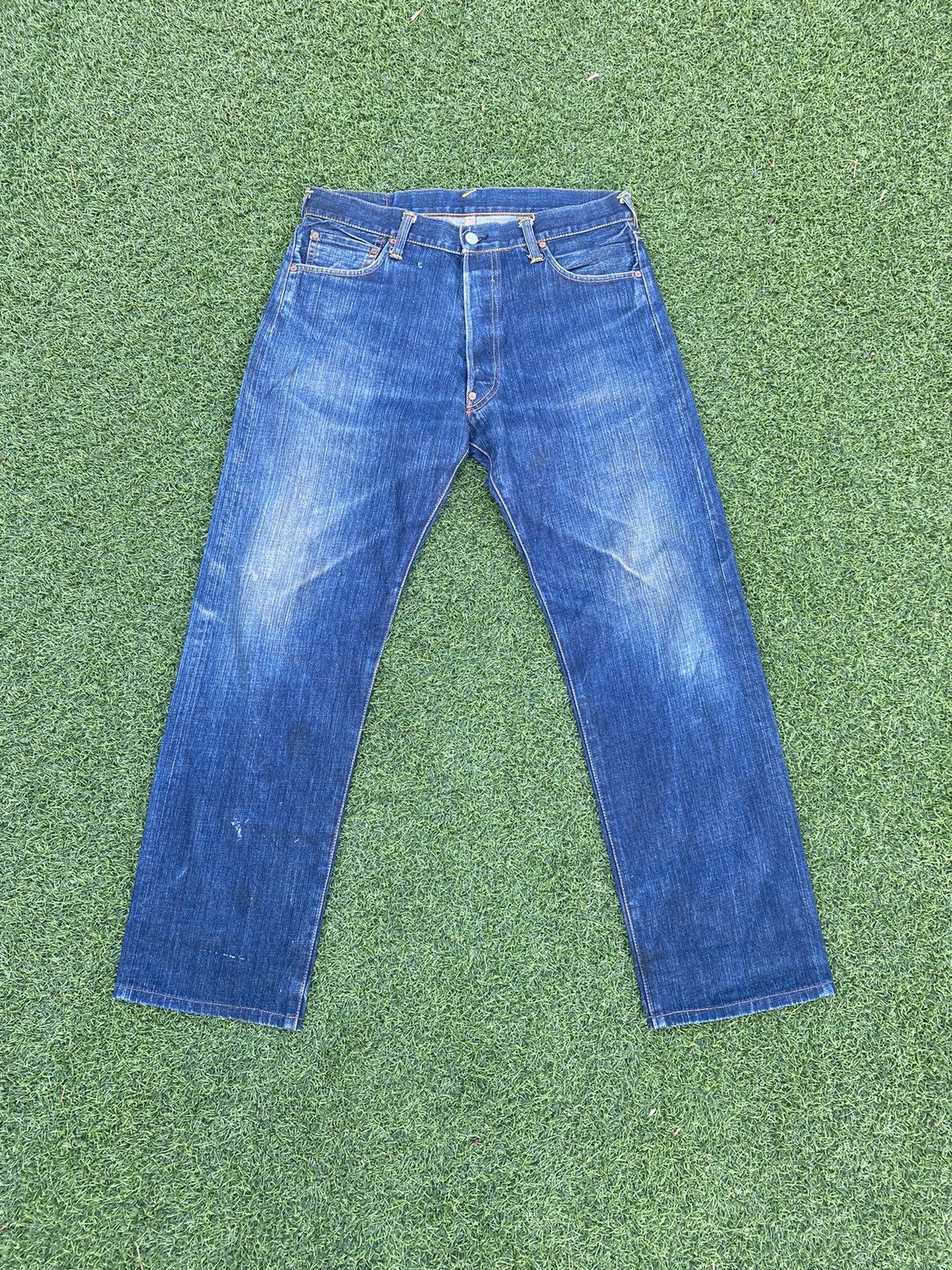 Evisu EVISU YAMANE KANJI ART LOGO JEANS Size US 34 / EU 50 - 6 Thumbnail