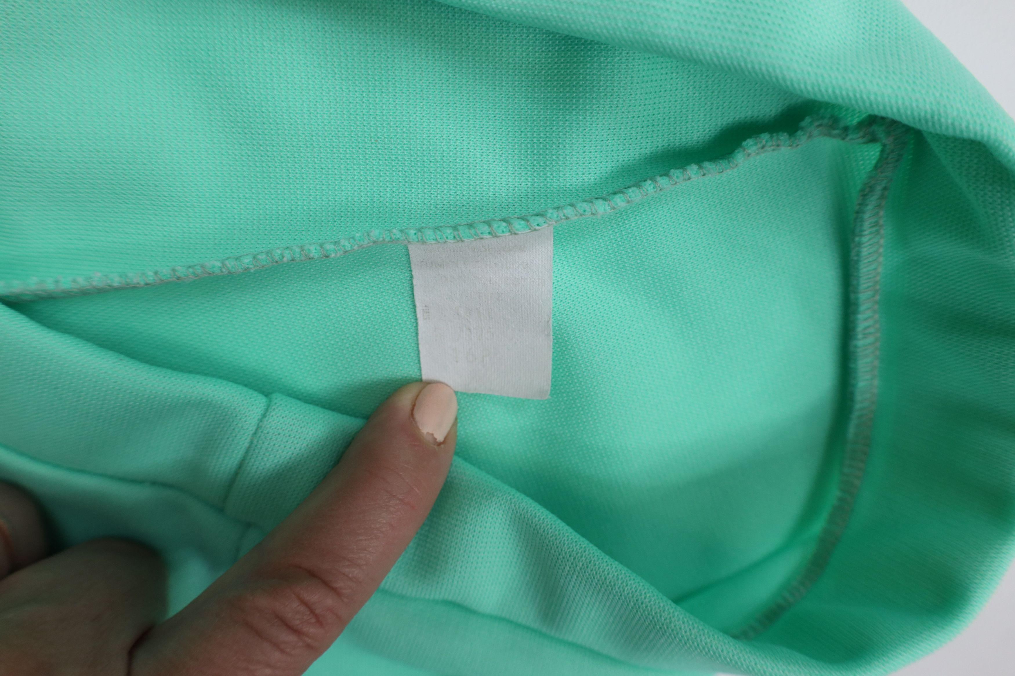Vintage Vintage 70s Streetwear Bell Bottoms Pants Mint Green USA Size 38" / US 16 / IT 52 - 8 Thumbnail