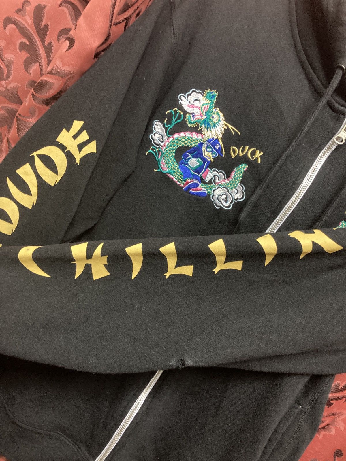 Japanese Brand Duck dude year of Dragon hoodie Size US M / EU 48-50 / 2 - 7 Thumbnail