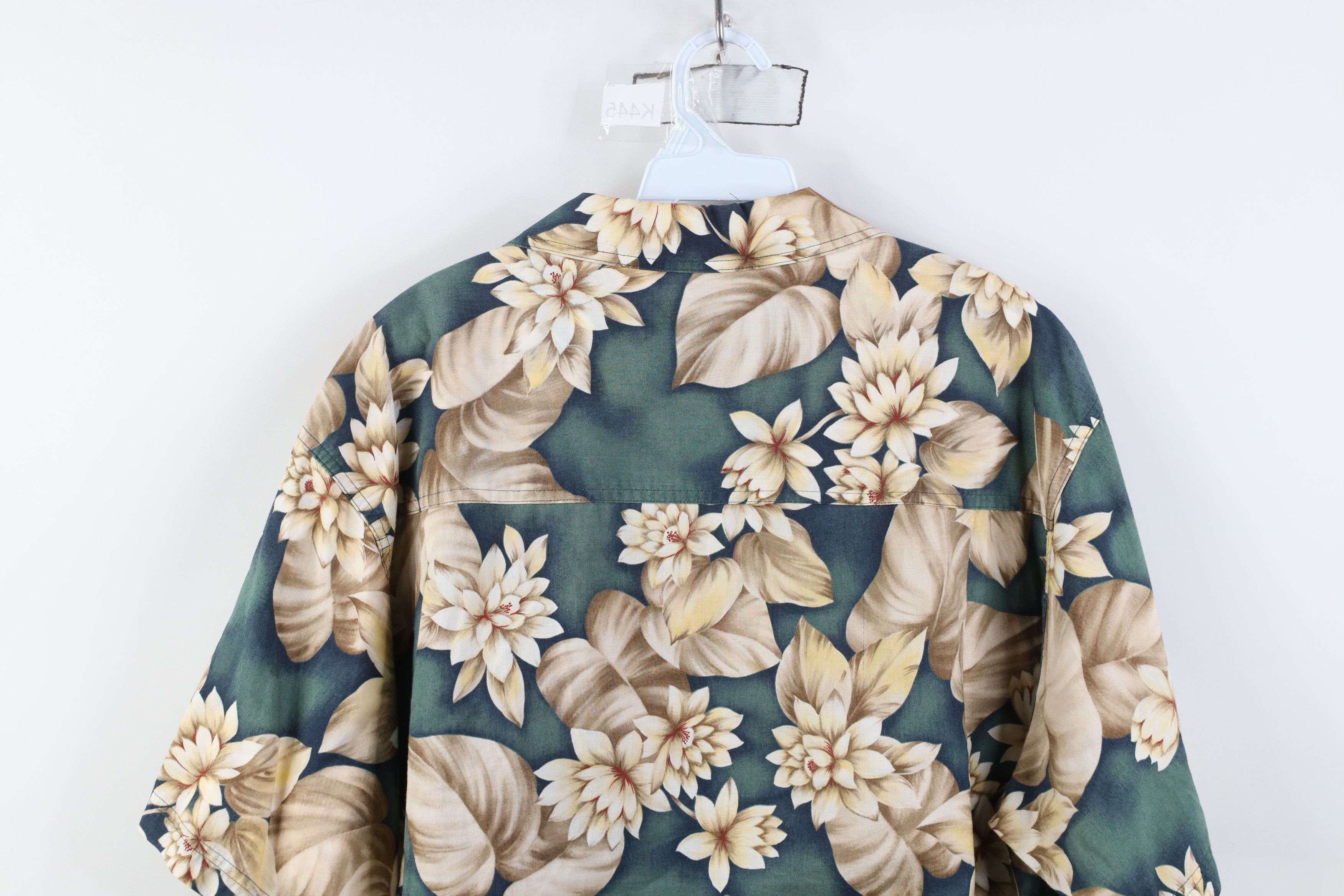 Ralph Lauren Vintage 90s Chaps Ralph Lauren Collar Hawaiian Button Shirt Size US L / EU 52-54 / 3 - 12 Thumbnail