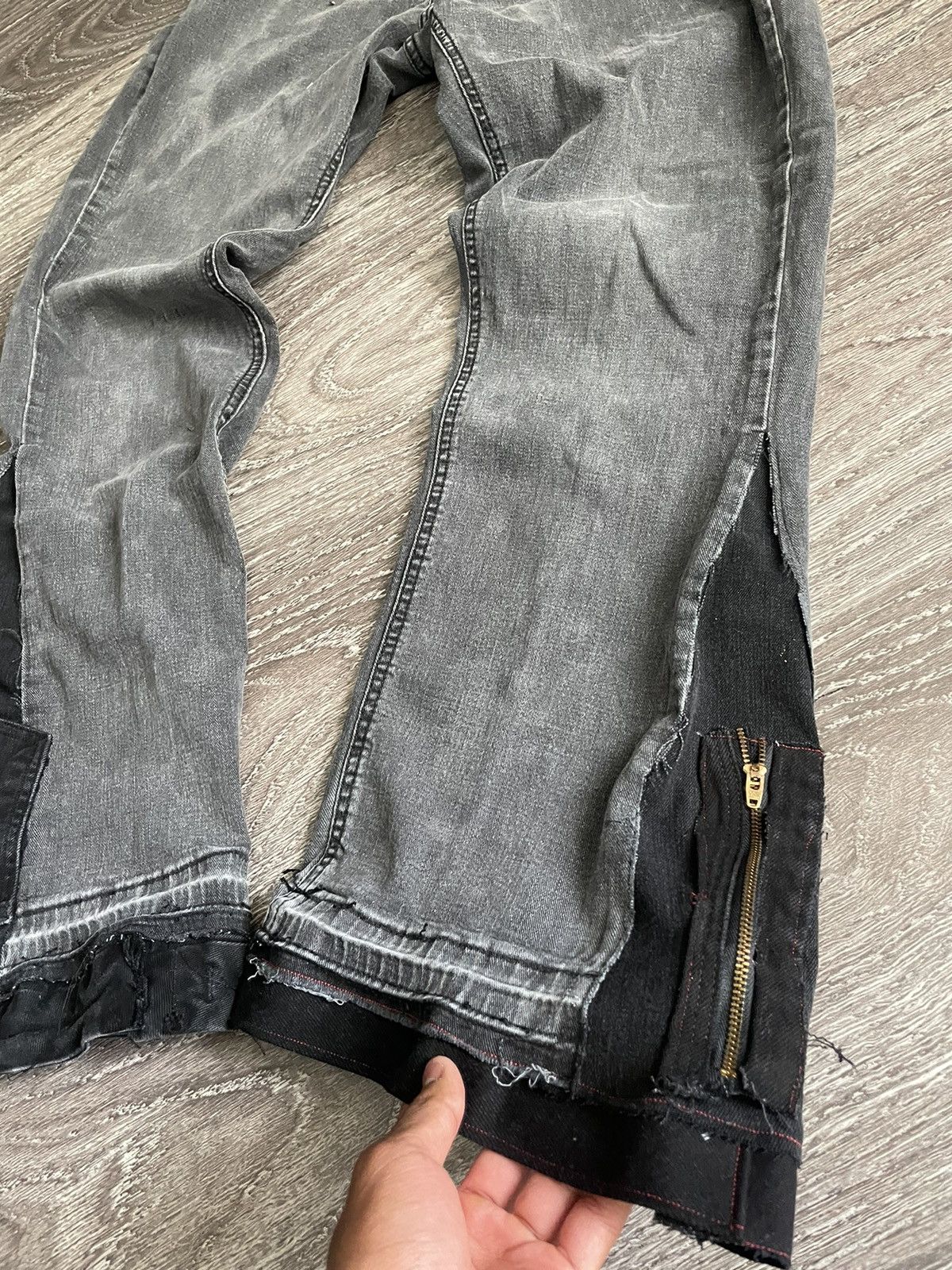 Other Custom black flare jeans Size US 34 / EU 50 - 3 Thumbnail