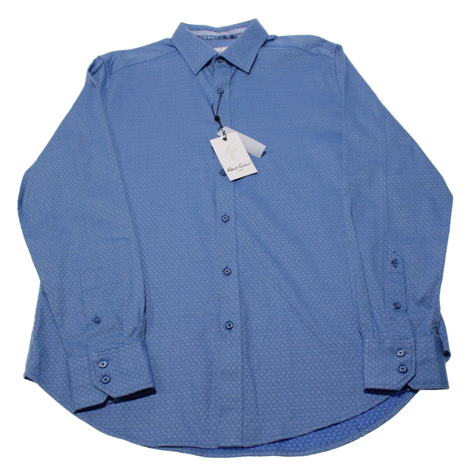 Robert Graham Robert Graham New with tags Shirt Size L US In Blue Size US L / EU 52-54 / 3 - 3 Thumbnail