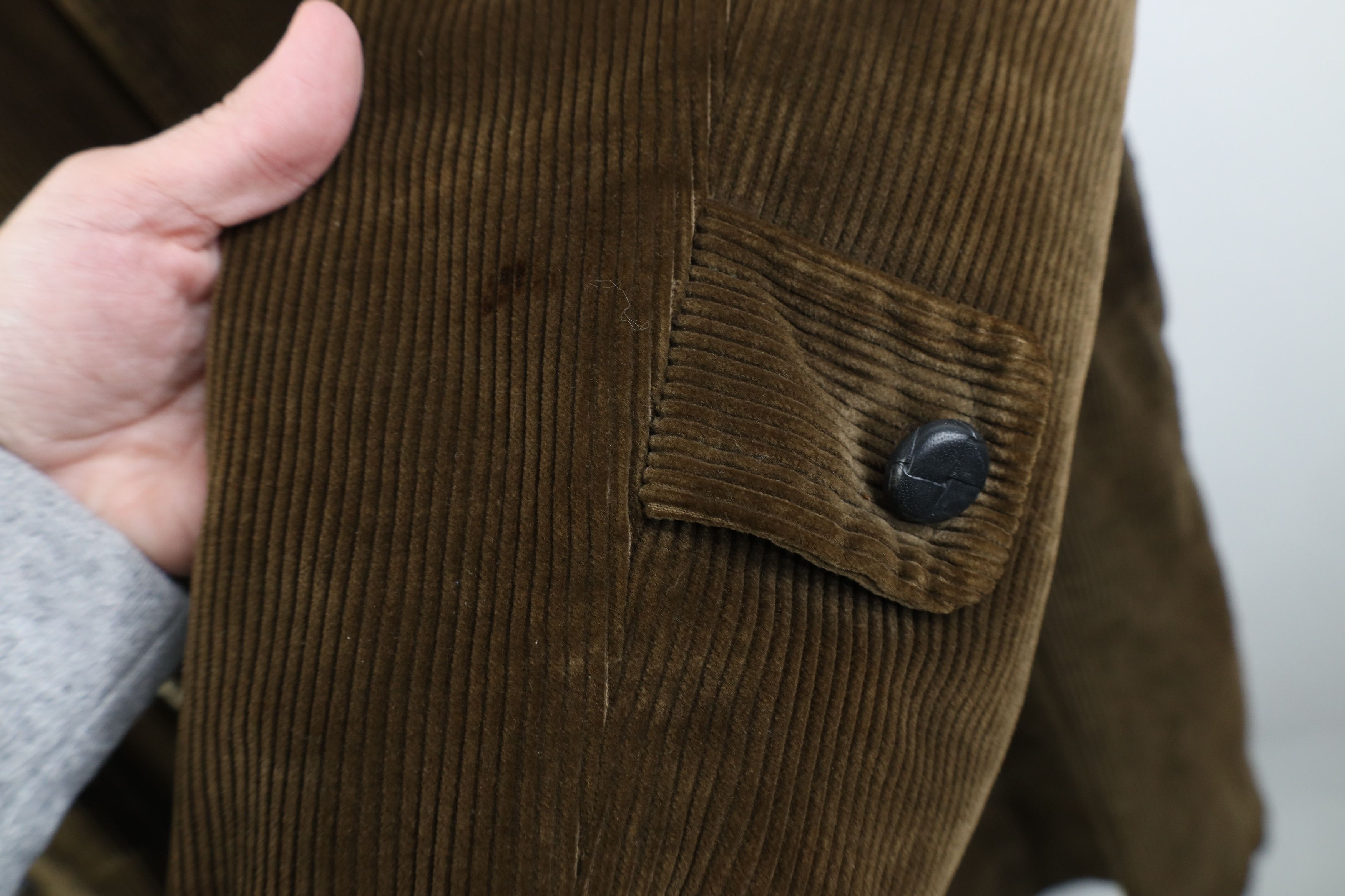 Vintage Vintage 50s 60s Streetwear Wool Lined Corduroy Jacket USA Size US L / EU 52-54 / 3 - 8 Thumbnail
