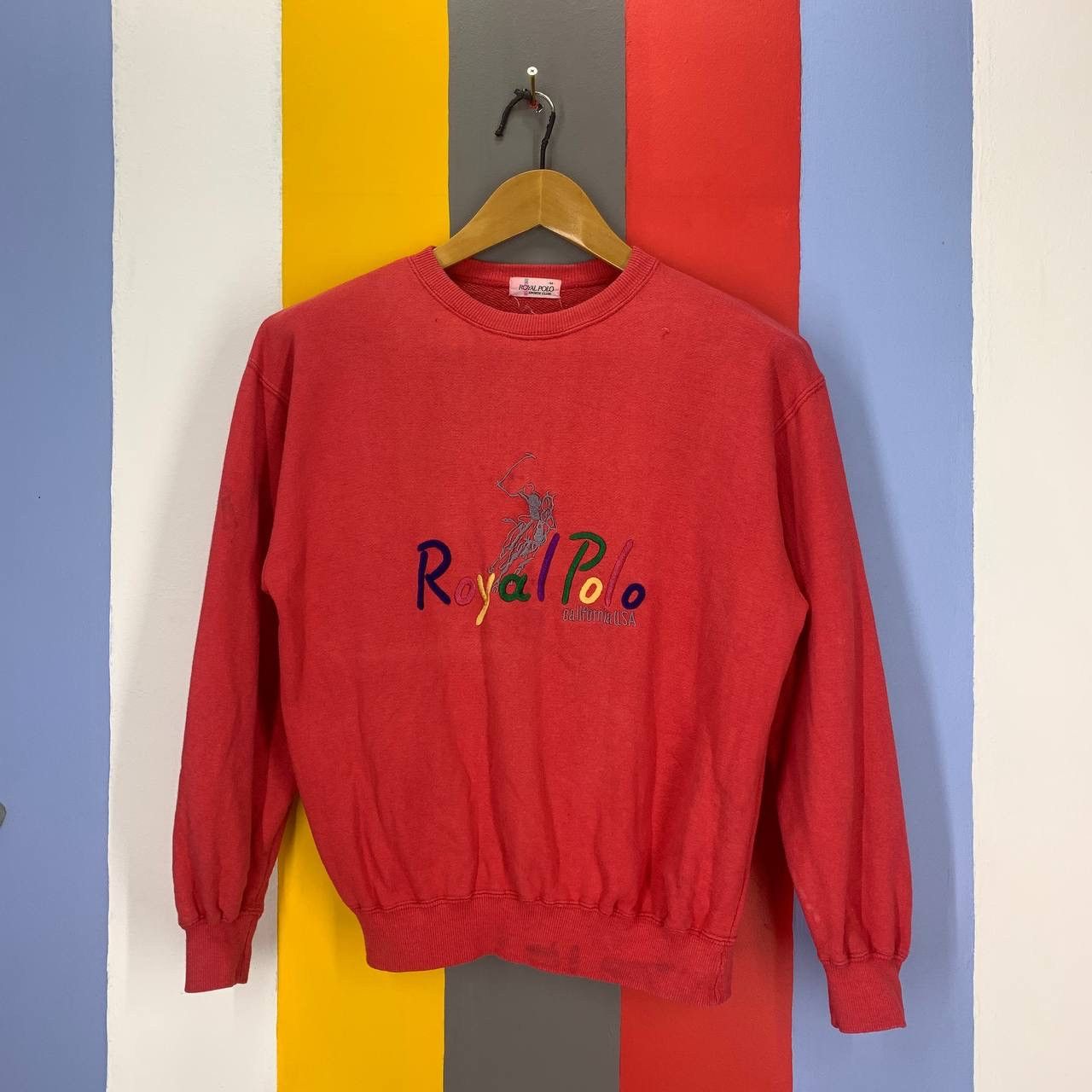 Other ROYAL POLO Crew Neck Sweatshirt #2273/23 Size US S / EU 44-46 / 1 - 1 Thumbnail