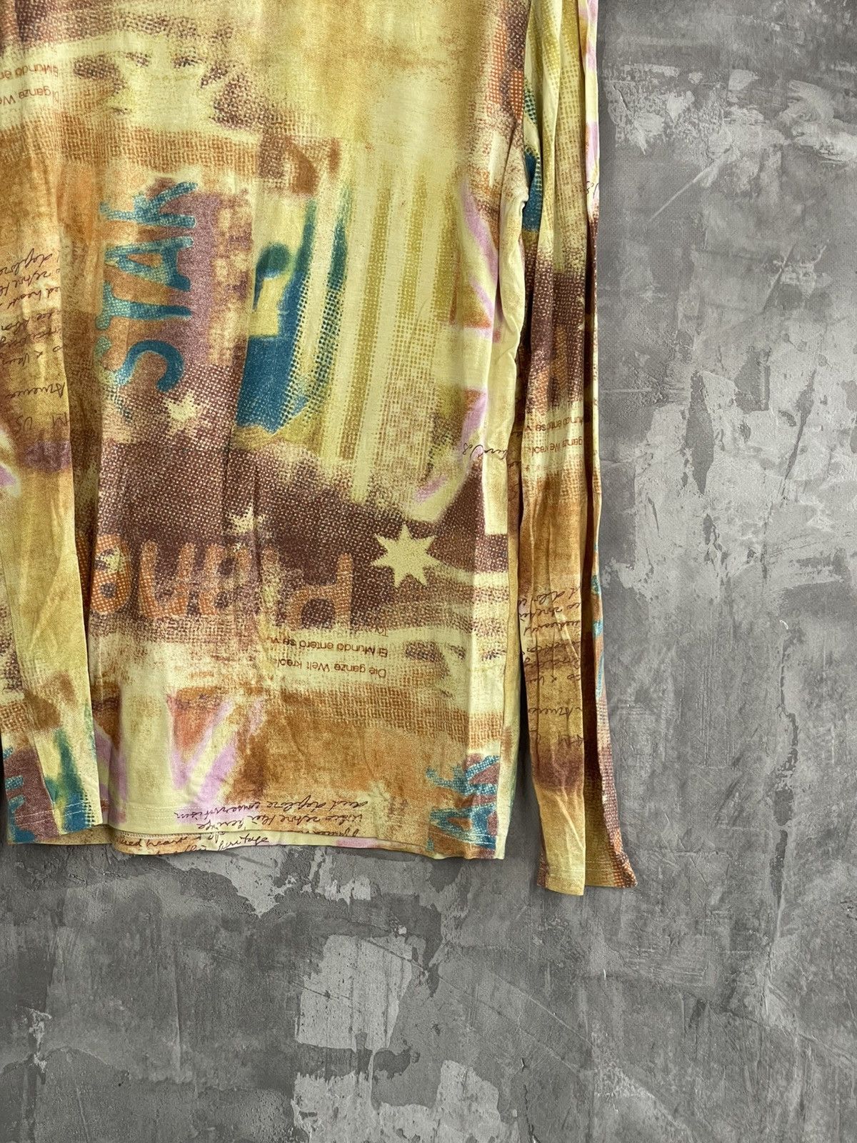 Vintage Y2K Crazy Vintage Diesel Style Avant Garde Longsleeve Size US M / EU 48-50 / 2 - 6 Thumbnail