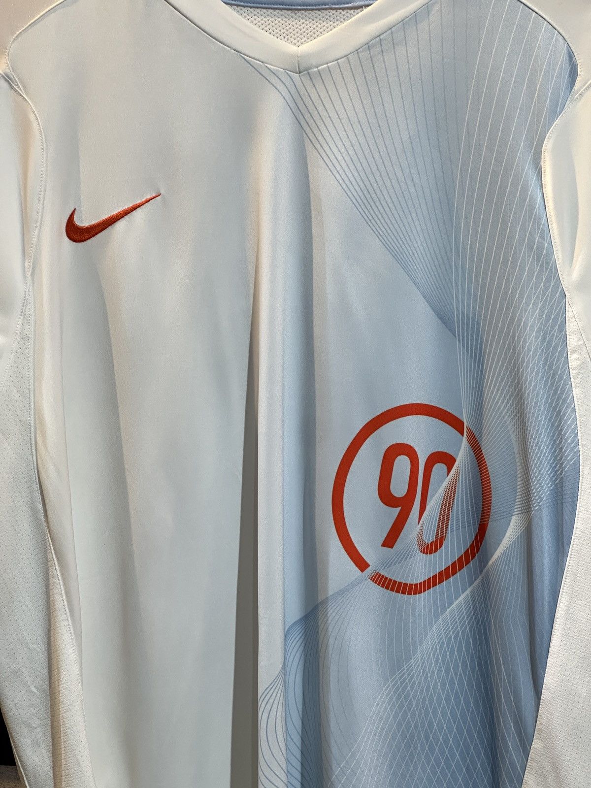 Nike × Vintage Vintage Nike Total 90 Logo 00‘s Jersey Size US M / EU 48-50 / 2 - 3 Thumbnail