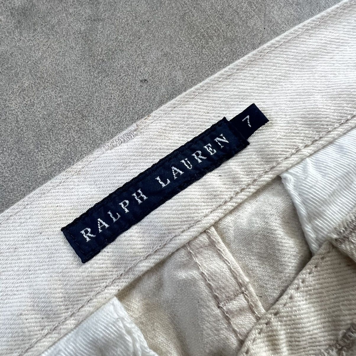 Polo Ralph Lauren Ralph Lauren Suede Pants Zip Pocket Flared Jeans Pants Size 28" / US 6 / IT 42 - 7 Thumbnail