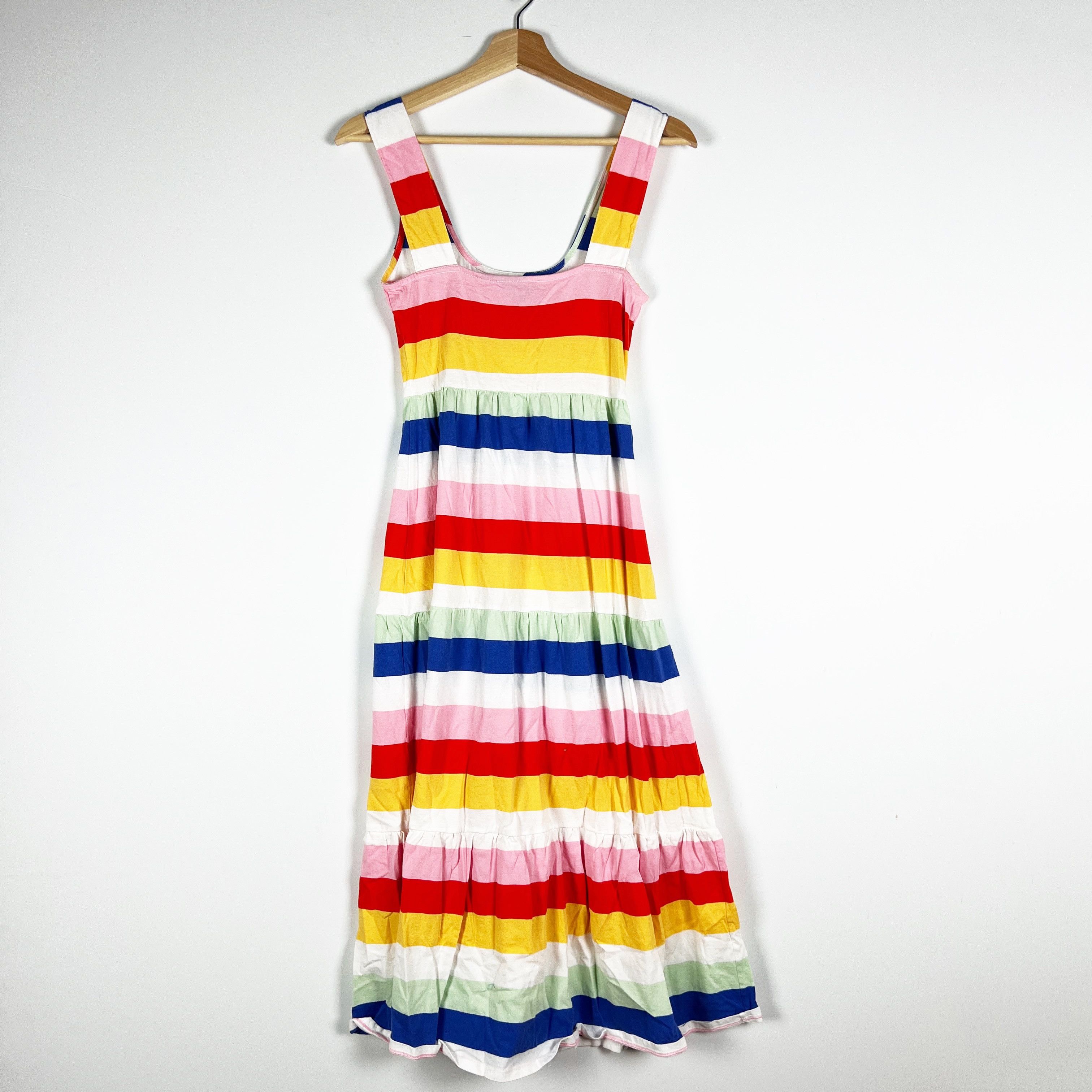 J.Crew J. Crew Tiered Knit Stretch Scoop Neck Maxi Size XXS / US 00 / IT 34 - 5 Thumbnail