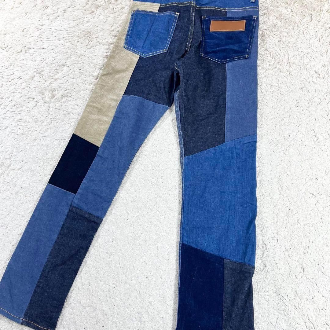 Kapital Corduroy Patchwork Pants Size US 28 / EU 44 - 6 Thumbnail