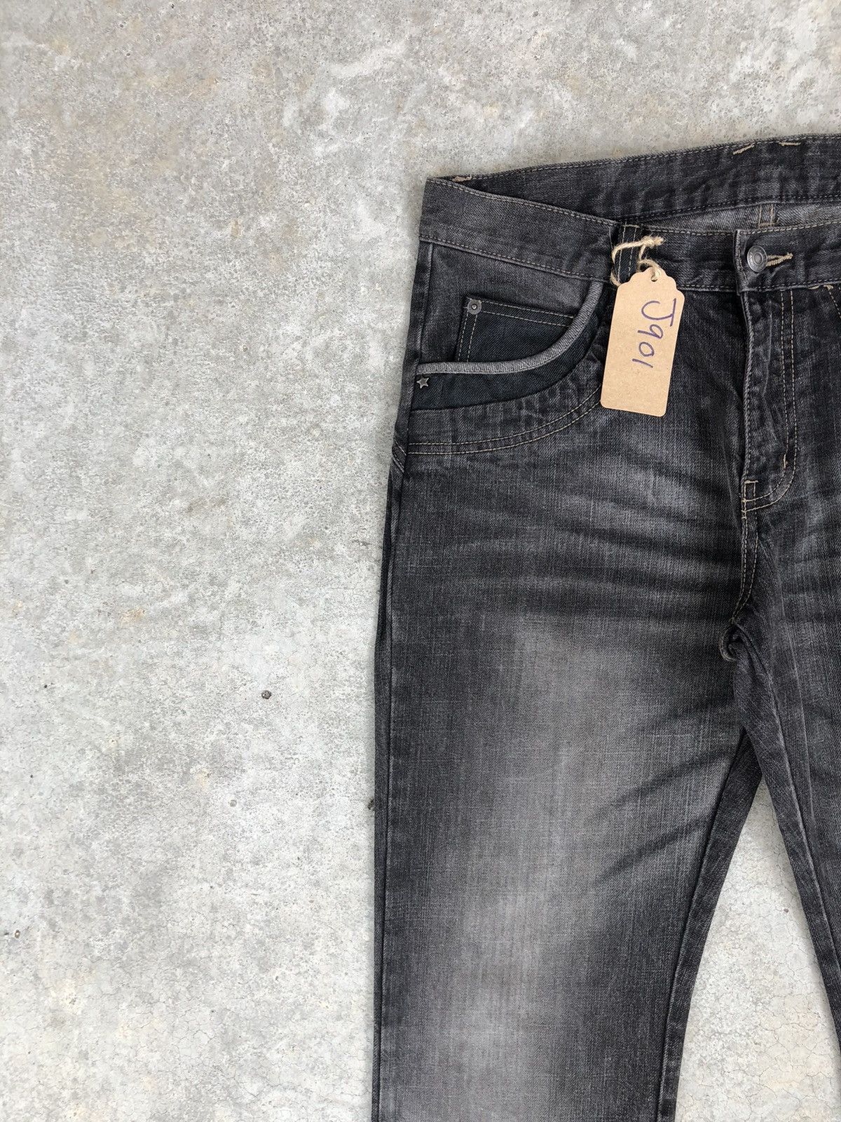 PPFM Japanese PPFM Distressed Jeans Slim Cut Size US 33 - 4 Thumbnail