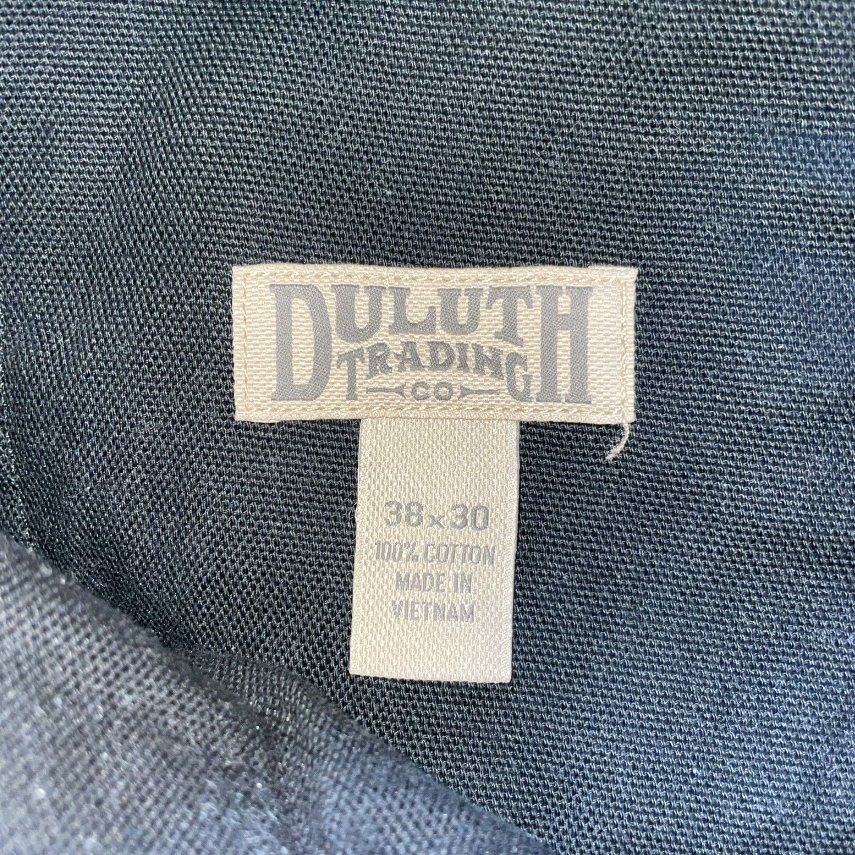 CO Duluth Trading Co Black Straight Jeans Mens 38x30 Regular Size Black 38 Inseam 30 Mens Size US 38 / EU 54 - 3 Thumbnail