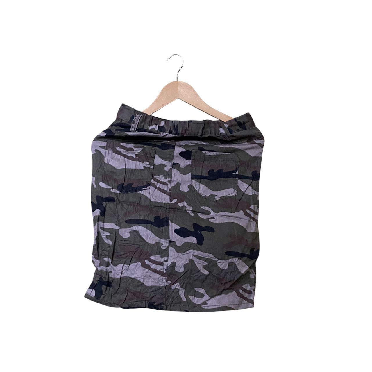 Japanese Brand Soridere mini skirt camo design Size 27" / US 4 / IT 40 - 2 Thumbnail