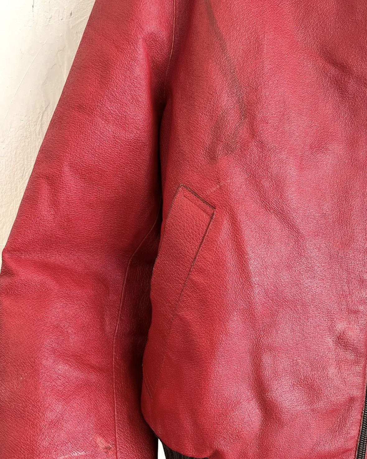 Prada *rare* Prada 00fw Runaway Leather Bomber Size US L / EU 52-54 / 3 - 9 Thumbnail