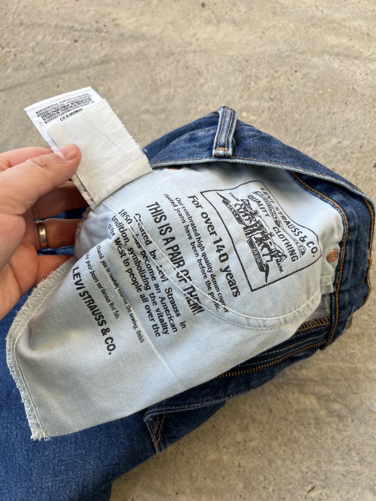 Levi's Levi's 521 Jeans Size US 33 - 6 Thumbnail