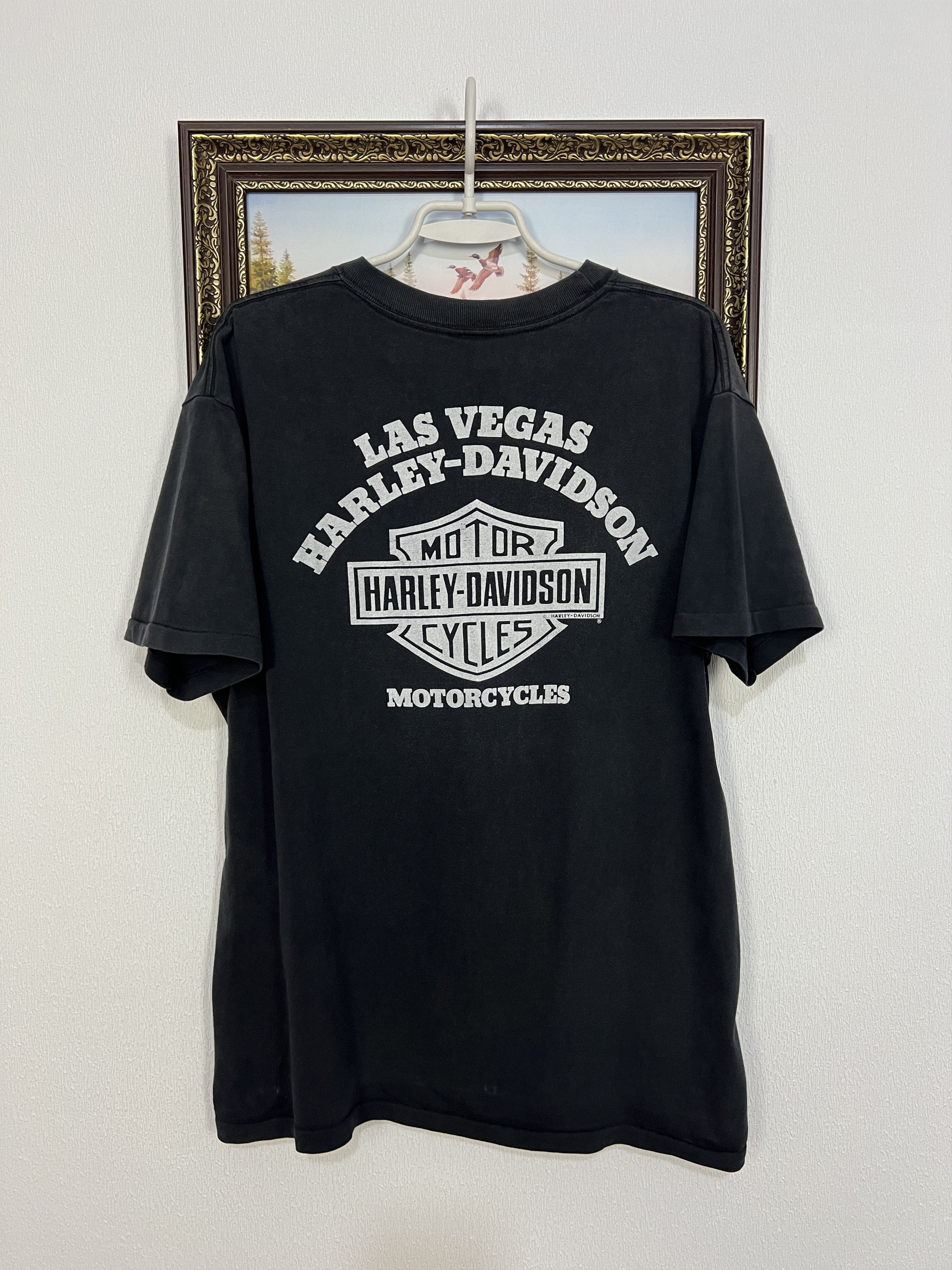 Harley Davidson Harley Davidson Bigger Than Life Bike Tee Shirt Jersey Size US L / EU 52-54 / 3 - 7 Thumbnail