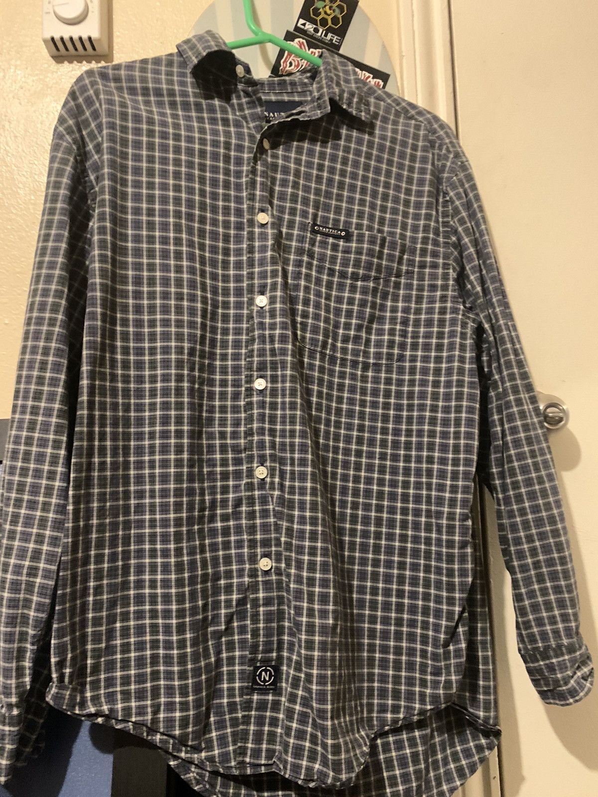 Nautica Nautica Jeans Company Flannel Button up shirt Size US M / EU 48-50 / 2 - 7 Thumbnail