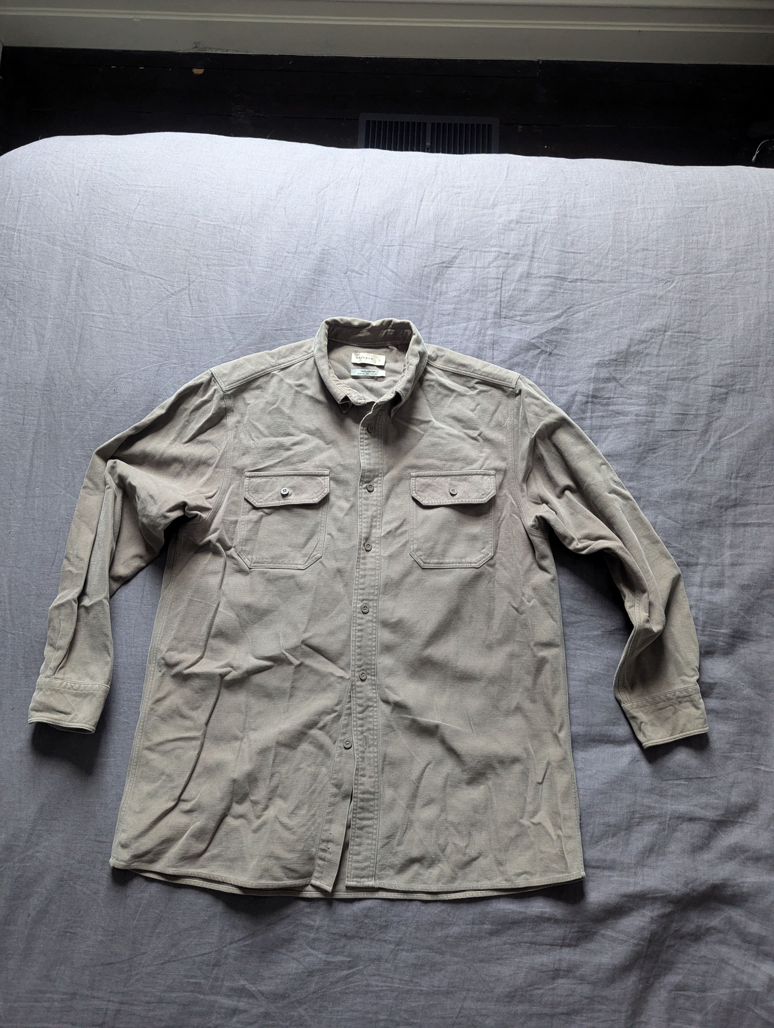 Reserved Reserve Heavyweight Shirt Size US L / EU 52-54 / 3 - 2 Thumbnail