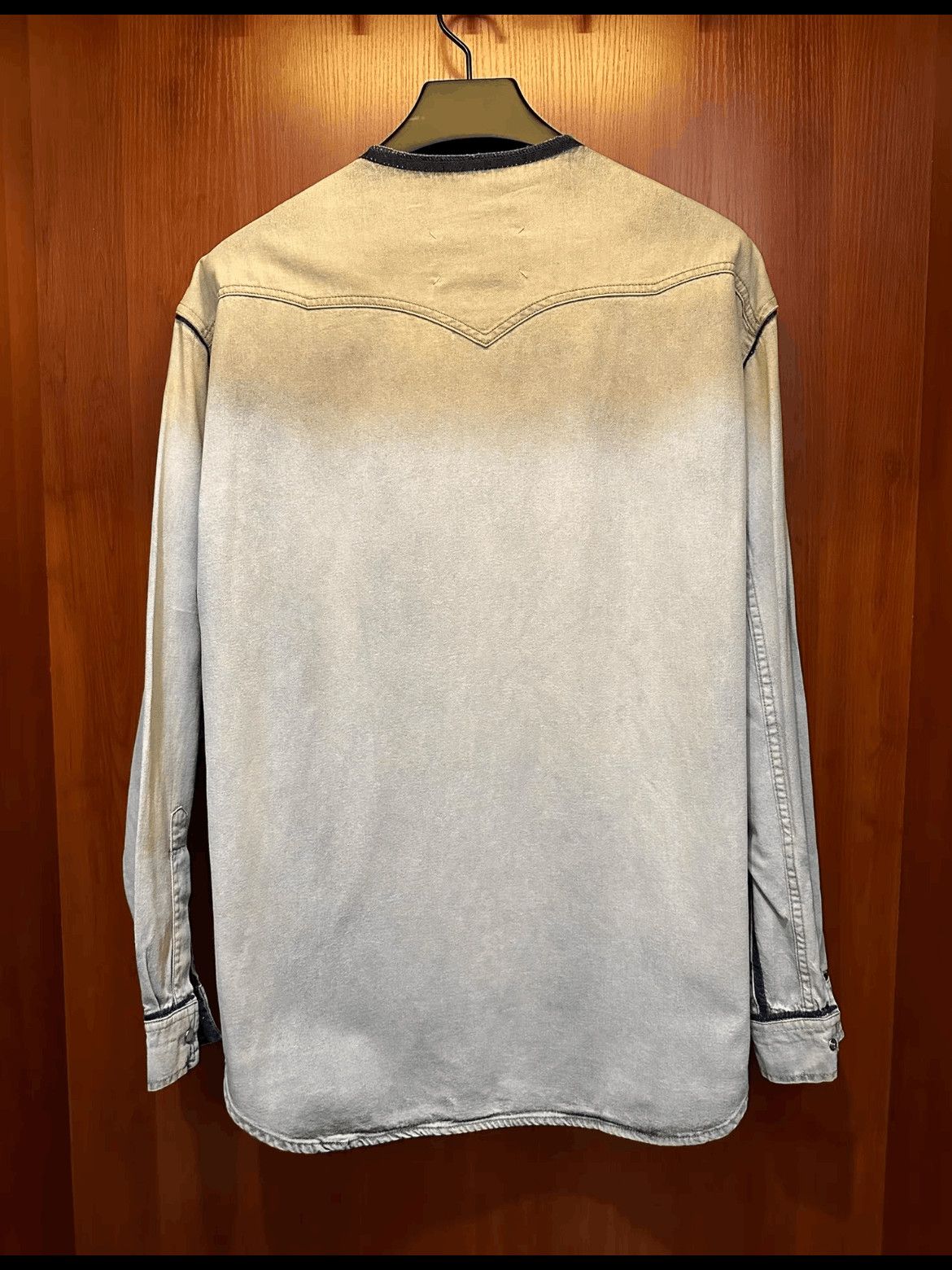Maison Margiela Maison Margiela Sz 38 Maison Margiela Neckless Denim Jacke Size US M / EU 48-50 / 2 - 3 Thumbnail