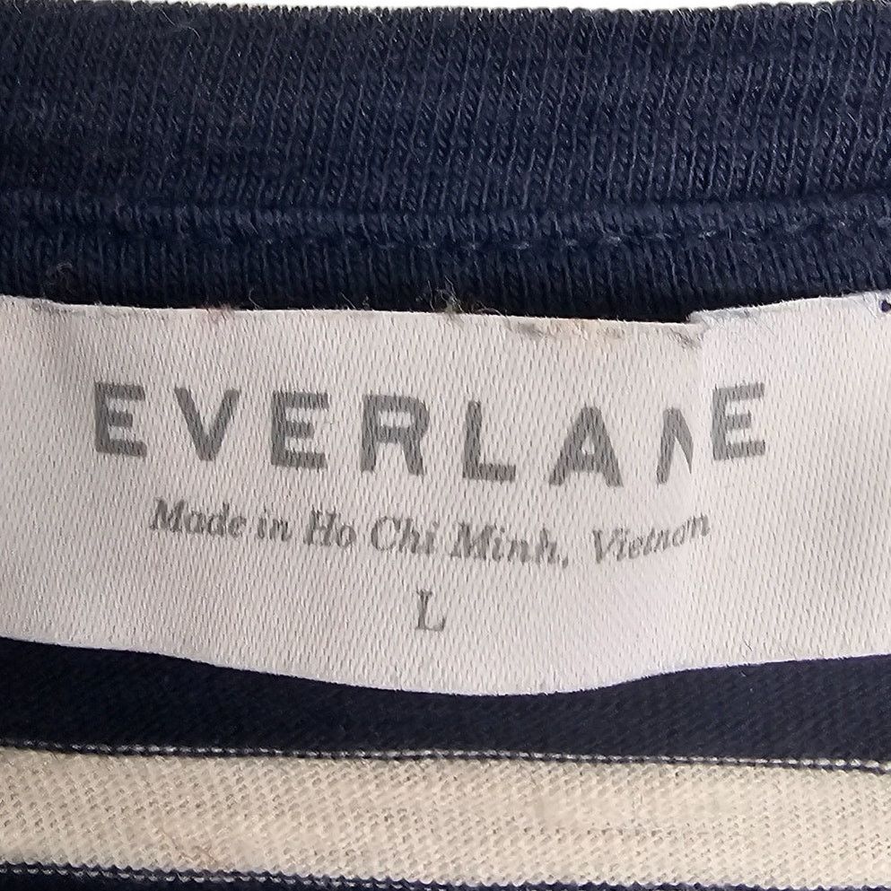 Everlane Everlane The Beach Tee Striped T-Shirt Mini Dress L Mini Size L / US 10 / IT 46 - 7 Thumbnail