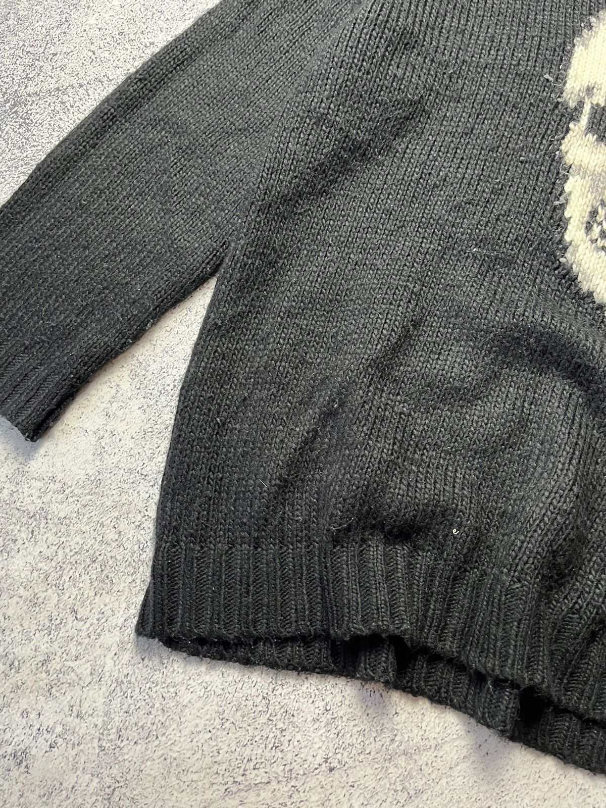 The Ragged Priest Y2K The Ragged Priest Skeleton Hype Sweater Knitted 90s Size US L / EU 52-54 / 3 - 12 Thumbnail