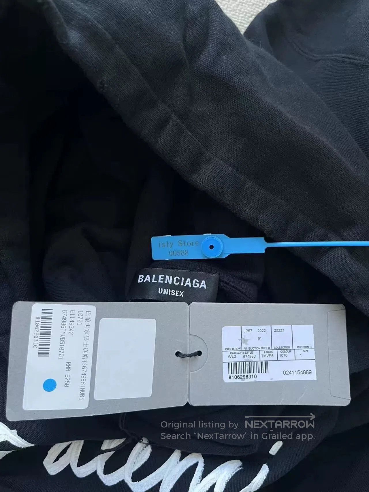 Balenciaga Balenciaga Logo Print Casual Hoodie. Size US S / EU 44-46 / 1 - 5 Thumbnail
