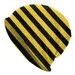 Vintage Yellow And Black Honey Bee Stripes Thin Skullies Beanies Size ONE SIZE - 3 Thumbnail