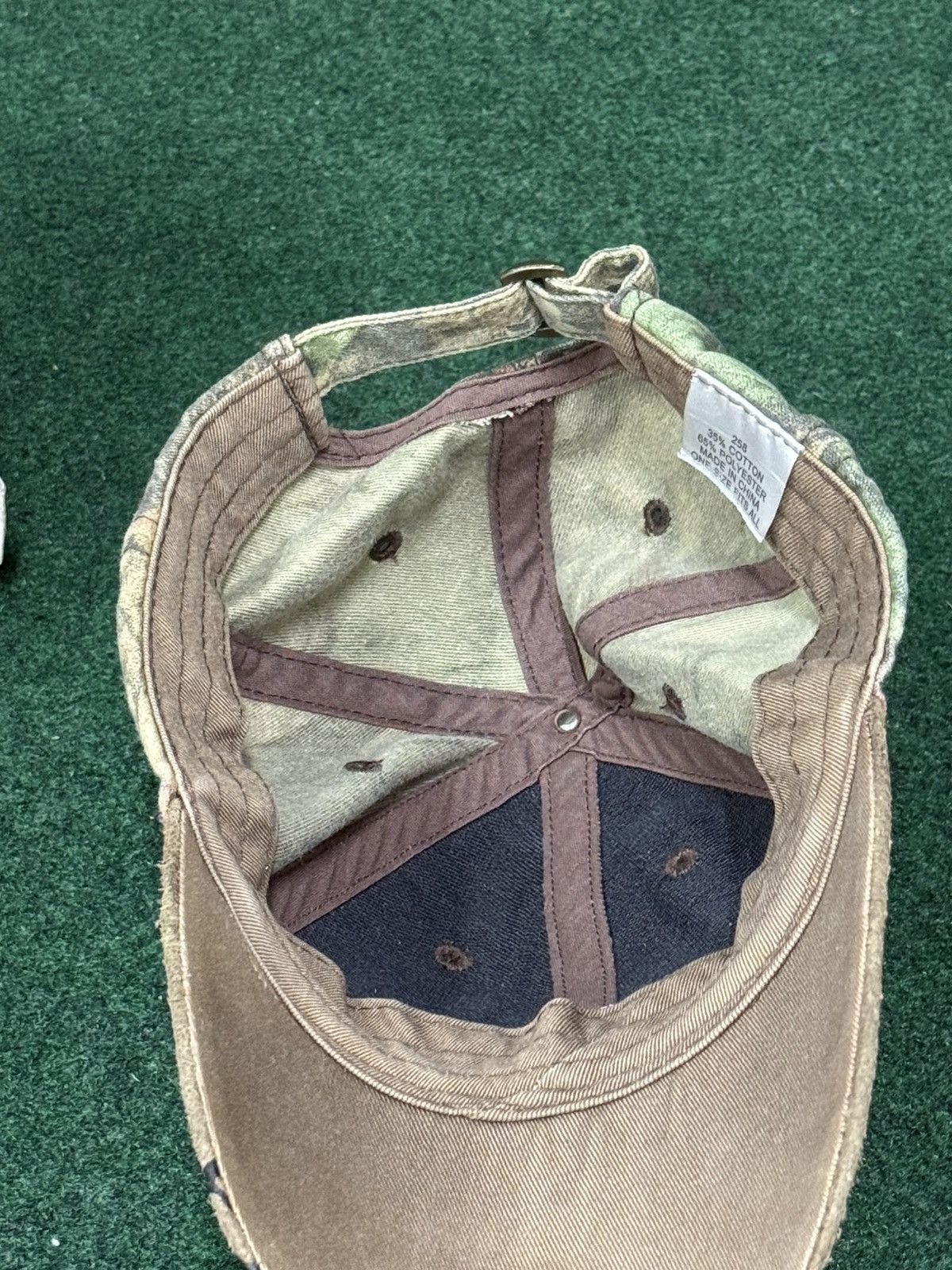 Realtree Team Realtree Camo Wildlife Strapback Hat Size ONE SIZE - 4 Thumbnail