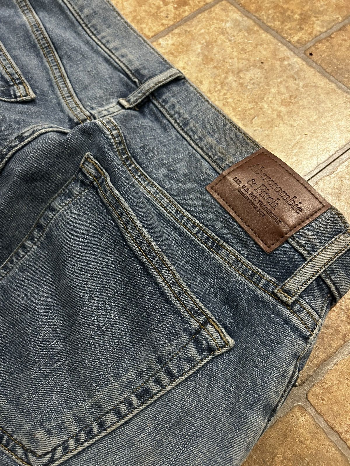 Abercrombie & Fitch abercrombie & fitch salvaged blue denim Size US 30 / EU 46 - 5 Thumbnail