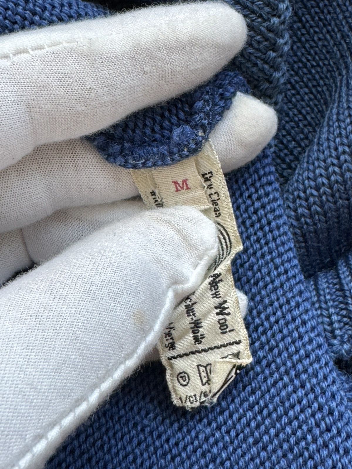 Other UK × Vintage VTG Sumerland British fine jersey knit fisherman's sweater M Size US M / EU 48-50 / 2 - 10 Thumbnail