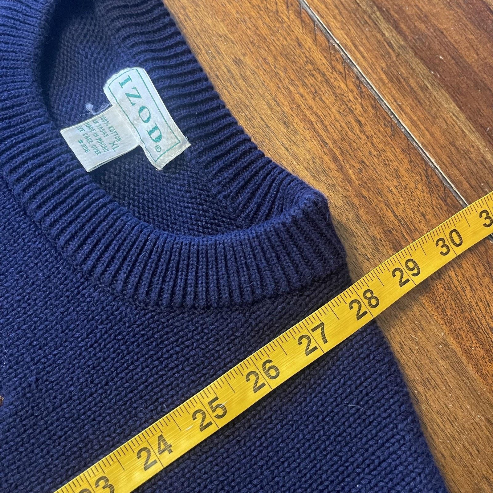 Izod Izod Sweater XL Golf Embroidered Pullover 100% Vintage 90s Size US XL / EU 56 / 4 - 7 Thumbnail