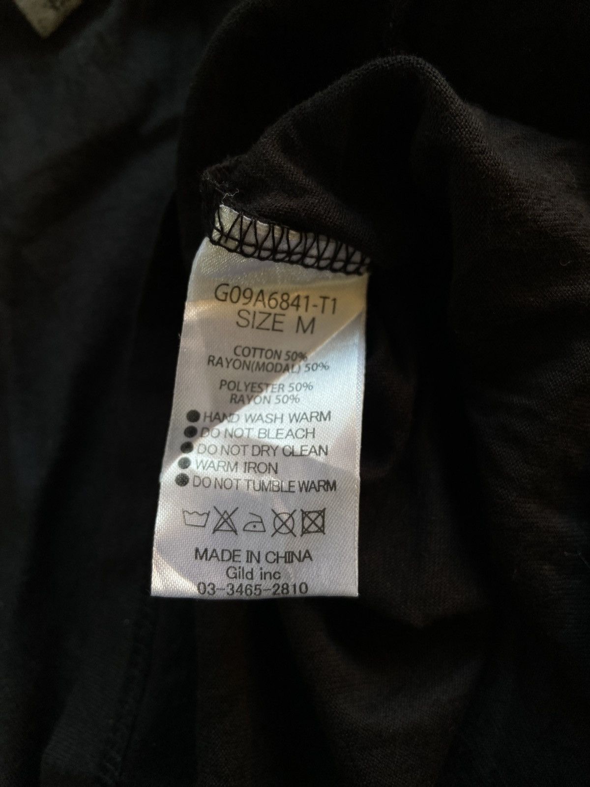 If Six Was Nine 2000s Maison Gilfy - Vkei Style Poem Layered Long Slevee Tee Size M / US 6-8 / IT 42-44 - 5 Thumbnail