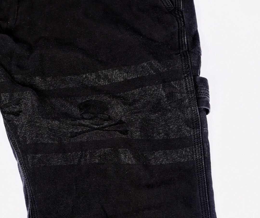 Mastermind Japan mmj rare black line chino pants L size Size US 34 / EU 50 - 4 Thumbnail