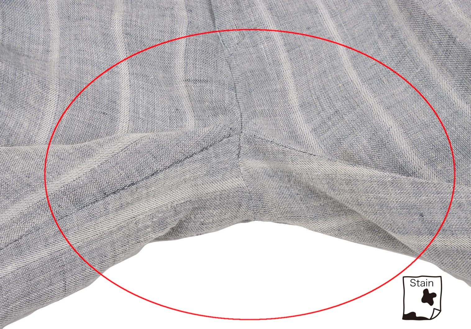 Yohji Yamamoto Yohji Yamamoto Linen-Blend Striped Tapered Pants Size US 38 / EU 54 - 6 Thumbnail