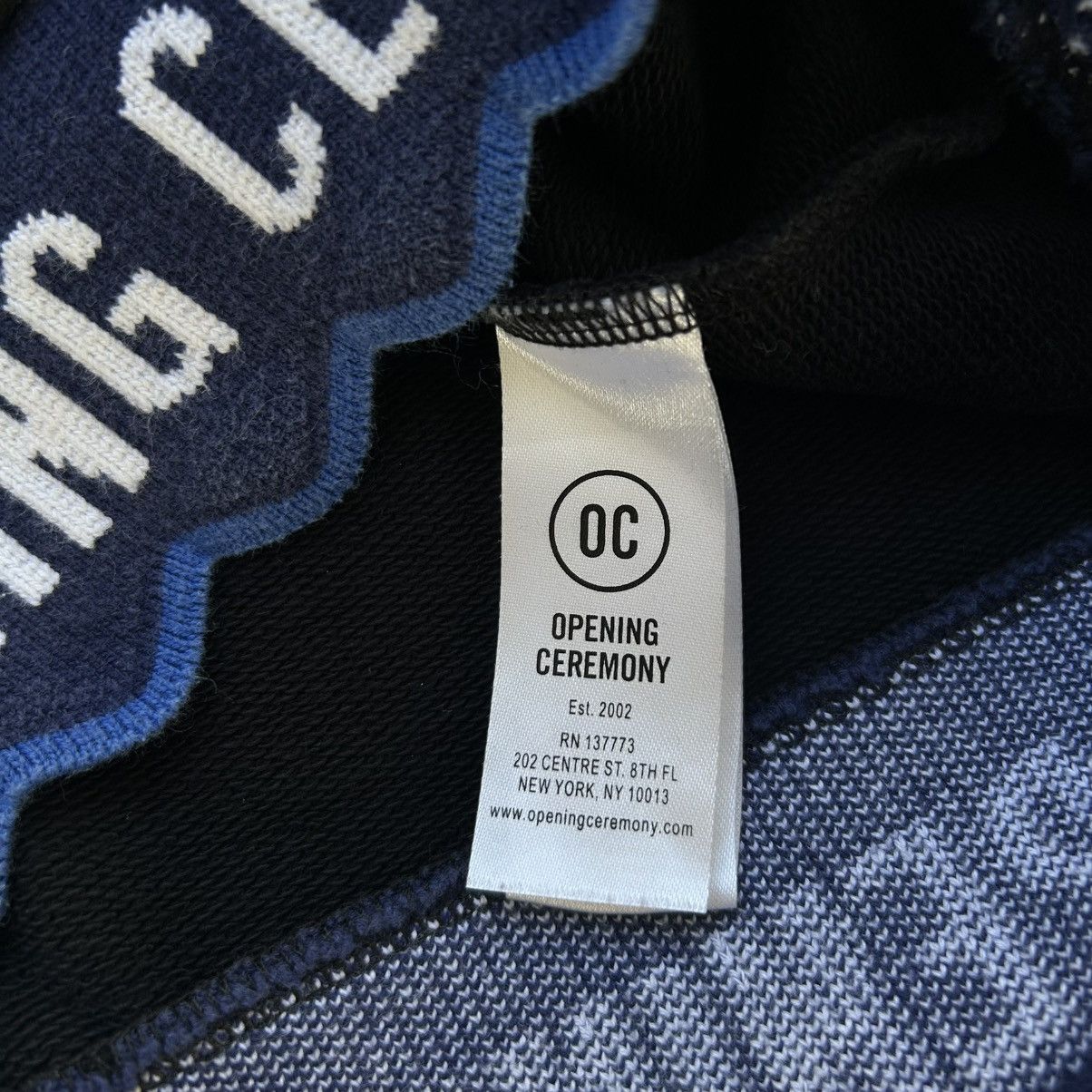 Opening Ceremony Opening Ceremony Scalloped Hem Cropped Sweatshirt Size XS Size XS / US 0-2 / IT 36-38 - 4 Thumbnail