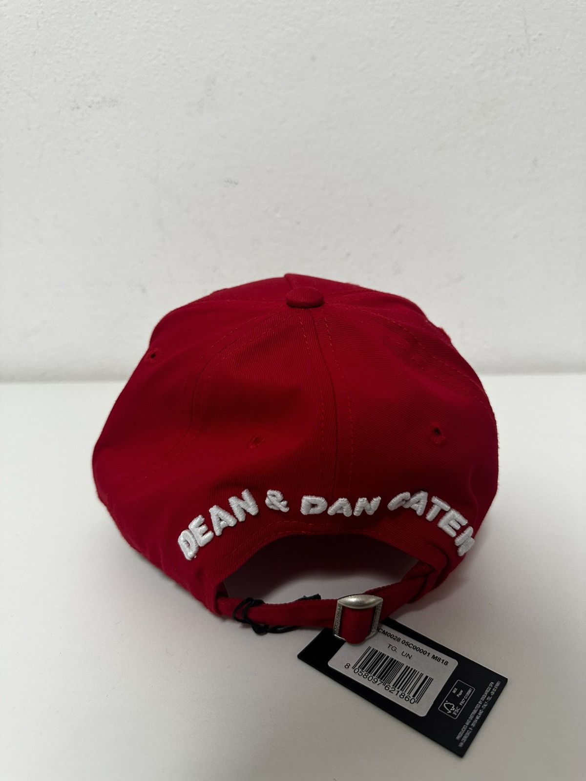 Dsquared2 Dsquared2 Red Logo Baseball Cap Size ONE SIZE - 3 Thumbnail