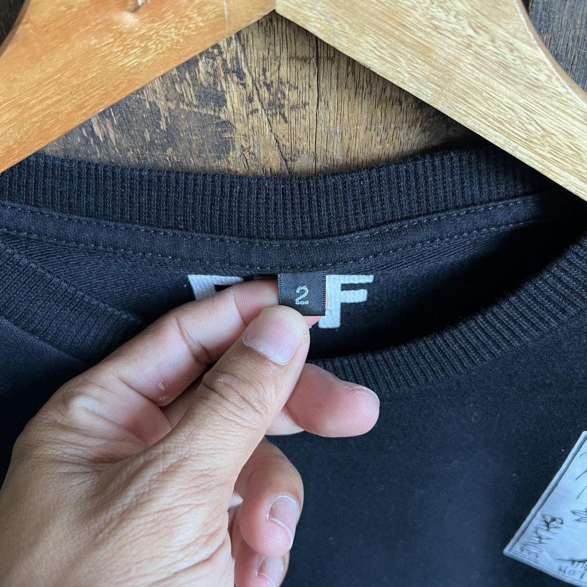 If Six Was Nine × Le Grande Bleu (L.G.B.) × Seditionaries FLF Crewneck Sweatshirt Size US M / EU 48-50 / 2 - 4 Thumbnail