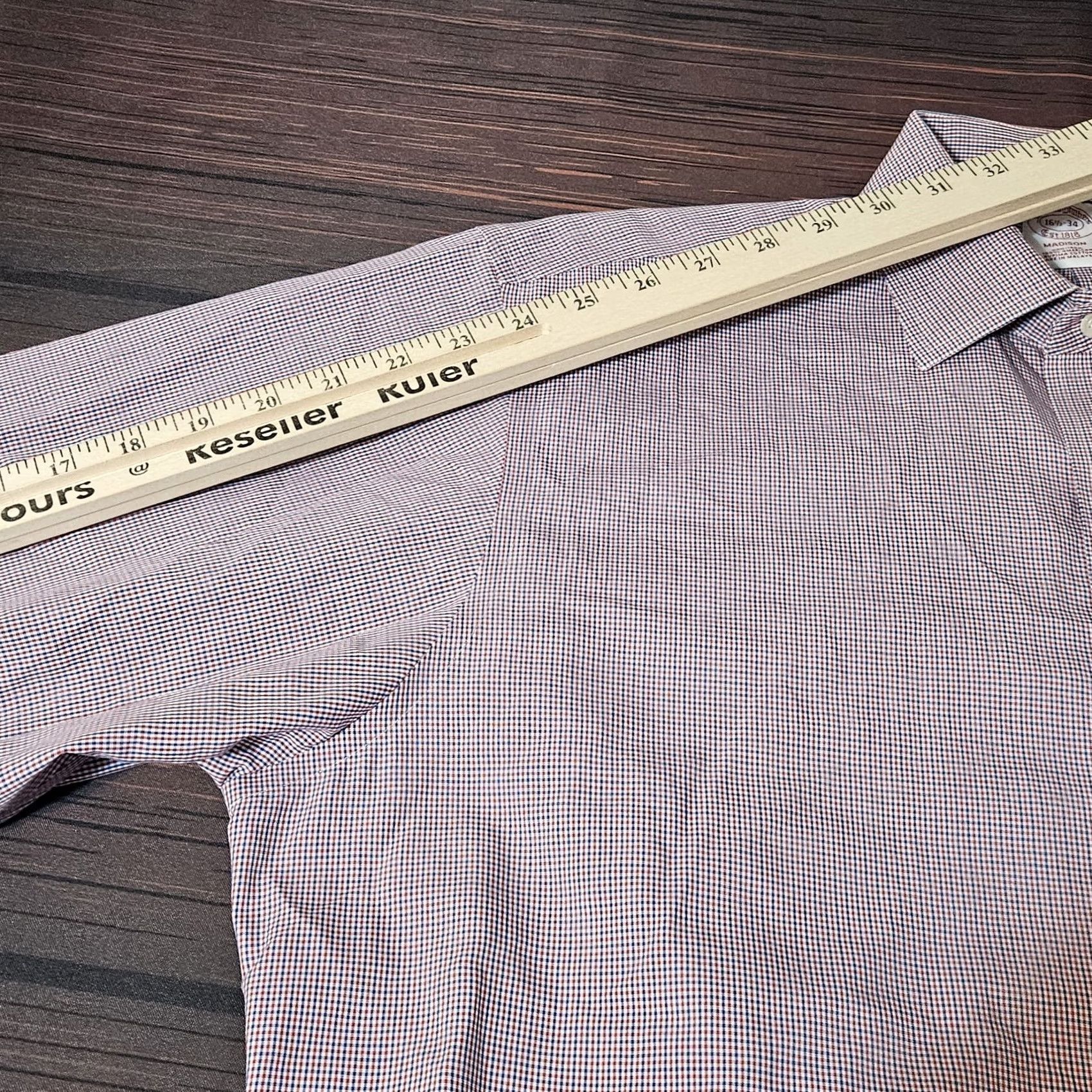 Brooks Brothers EUC Item Specifications: Size: 18x18 Size 46R - 6 Thumbnail