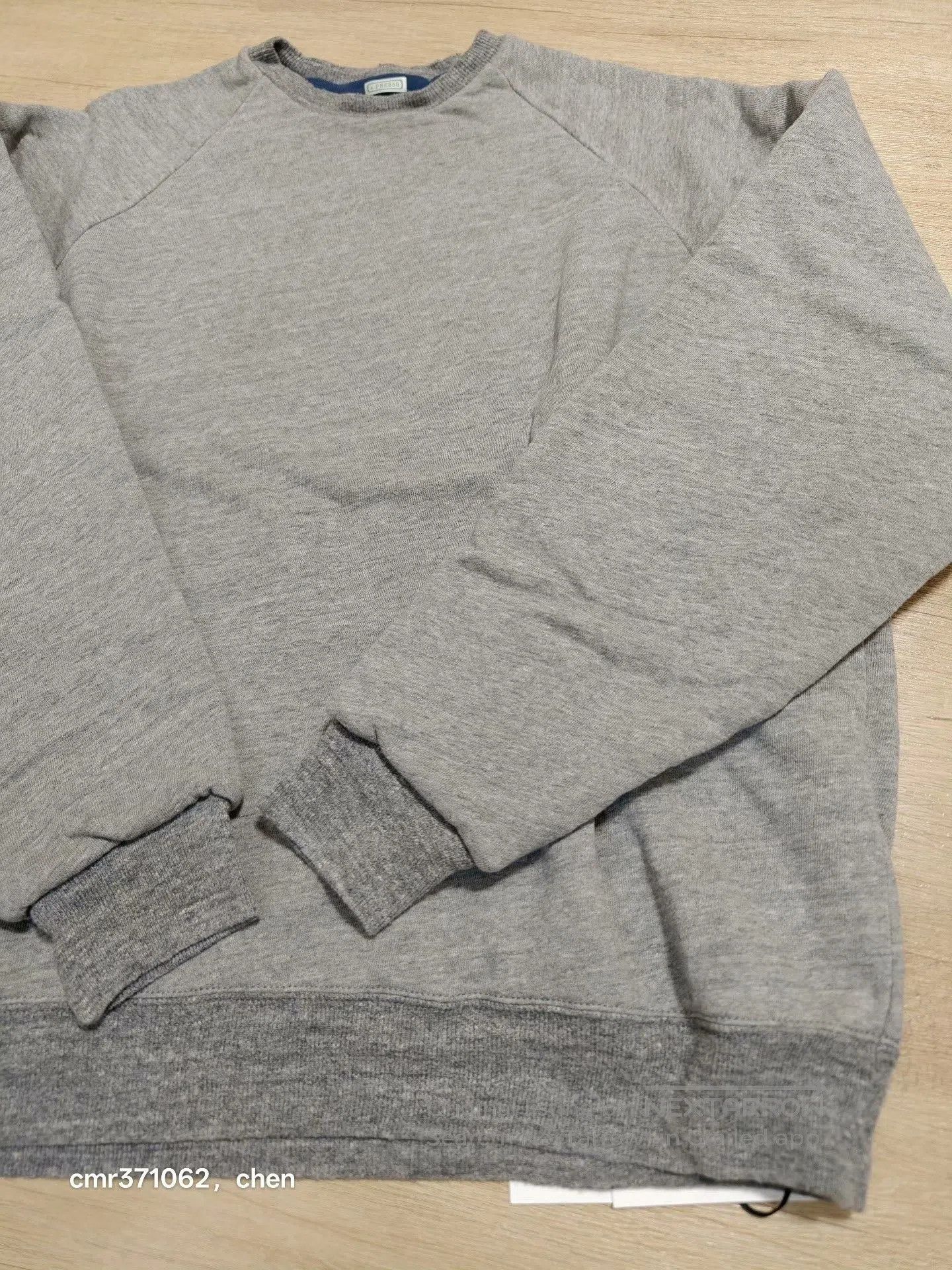 A.PRESSE A.PRESSE 26SS Vintage Reversible Sweatshirt. Size US M / EU 48-50 / 2 - 4 Thumbnail