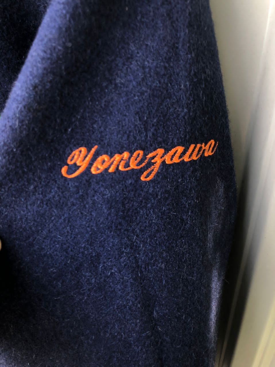 Vintage Vintage Japanese Brand Wool Reversible Varsity Jacket Size US M / EU 48-50 / 2 - 9 Thumbnail