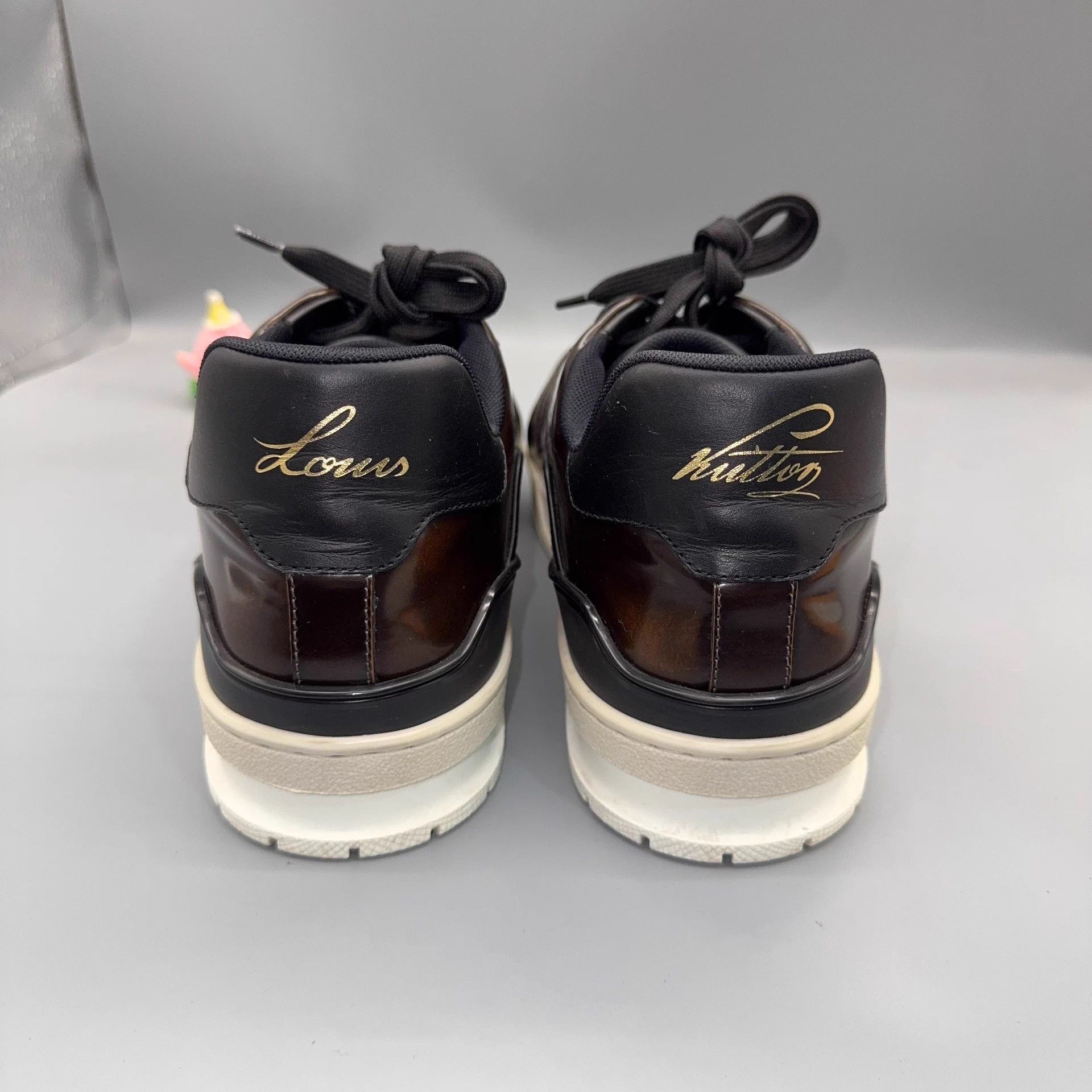 Louis Vuitton Louis Vuitton Trainer Brown/Black 42.5 Size US 9.5 / EU 42-43 - 3 Thumbnail