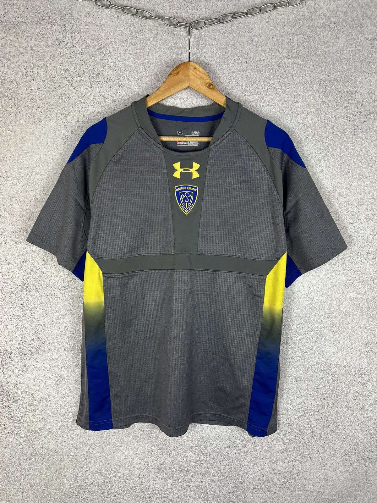 Other Clermont Auvergne Under Armour Rugby Shirt Jersey Size US L / EU 52-54 / 3 - 1 Thumbnail
