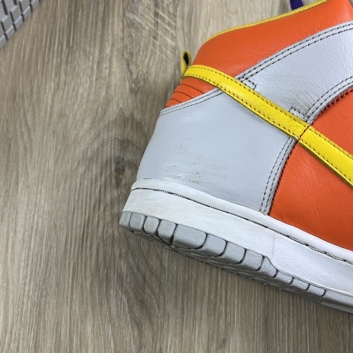 Nike × Vintage Nike Dunk High 2007 Nike ID Mens 8.5 Halloween Shoes Size US 8.5 / EU 41-42 - 11 Thumbnail