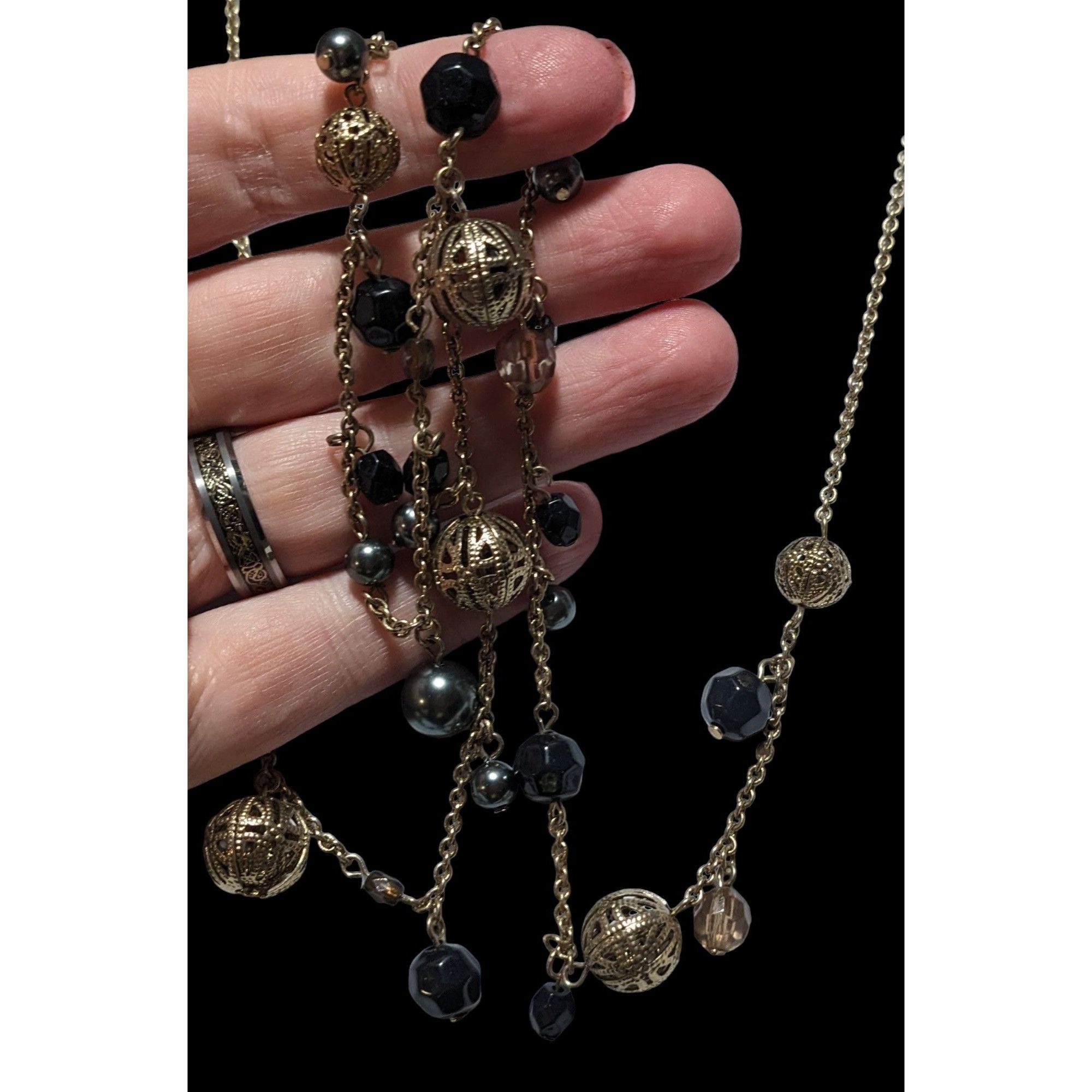 Other Bohemian Beaded Charm Necklace Size ONE SIZE - 3 Thumbnail