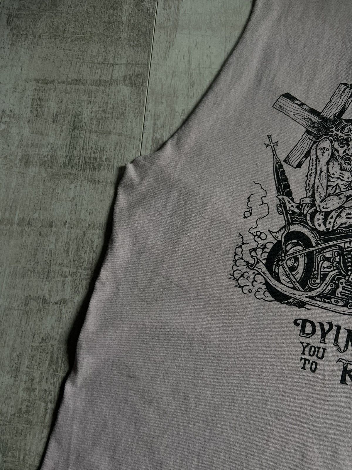 Vintage Vintage Bad Hear 00’s Jesus Shirt Tank Top Religion Ride Size US L / EU 52-54 / 3 - 10 Thumbnail