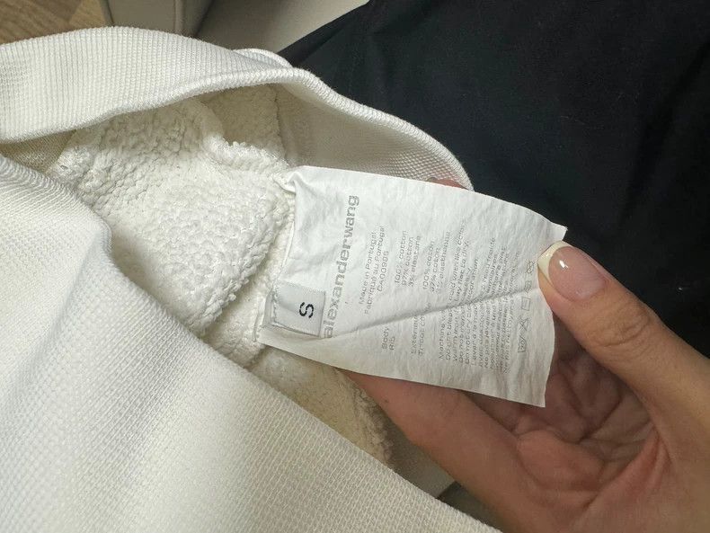 Alexander Wang Alexander Wang White Sweatshirt S- Size S / US 4 / IT 40 - 3 Thumbnail