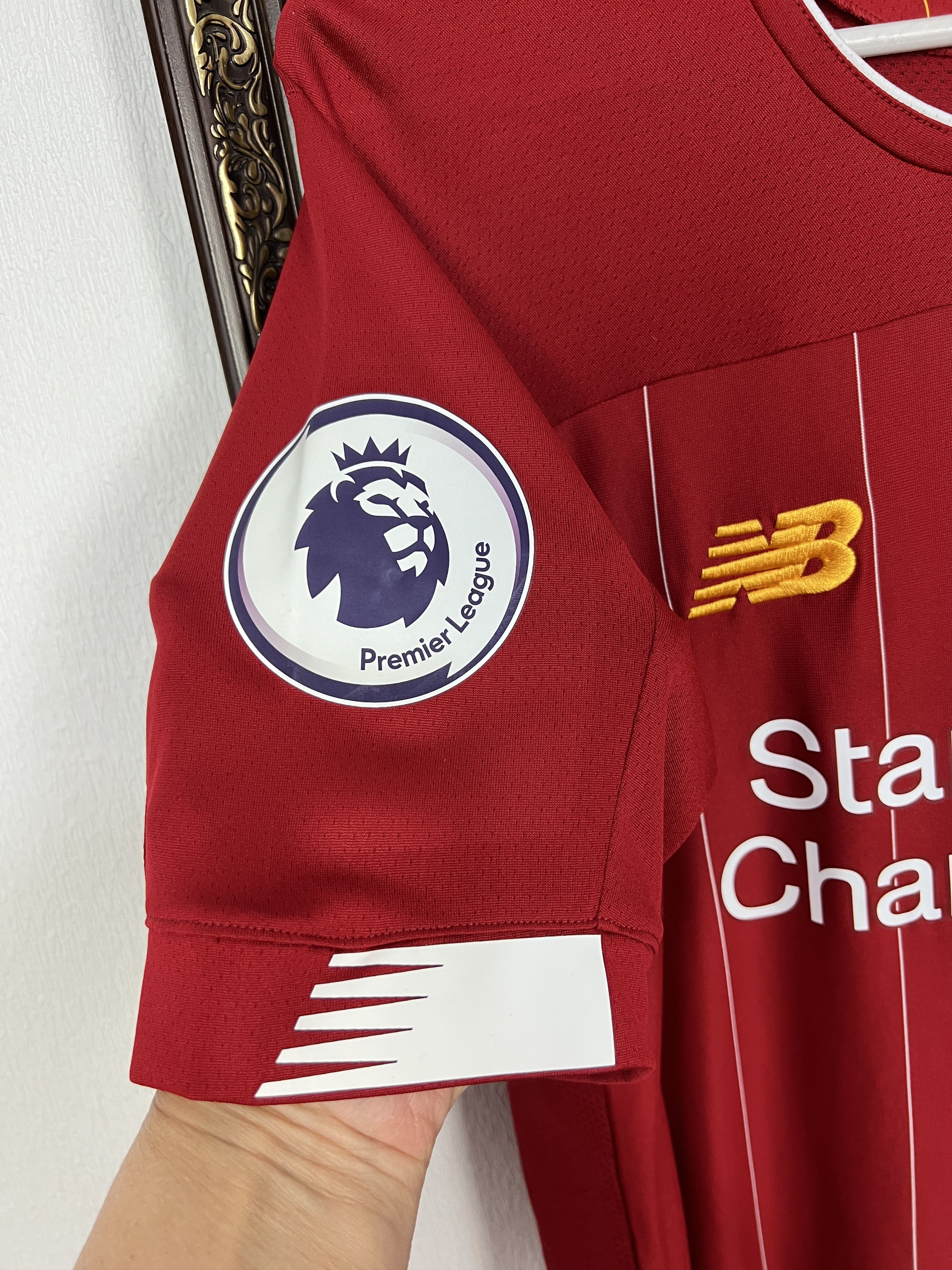 New Balance Liverpool Home football shirt 2019 Soccer #20 Champions Red Size US M / EU 48-50 / 2 - 8 Thumbnail