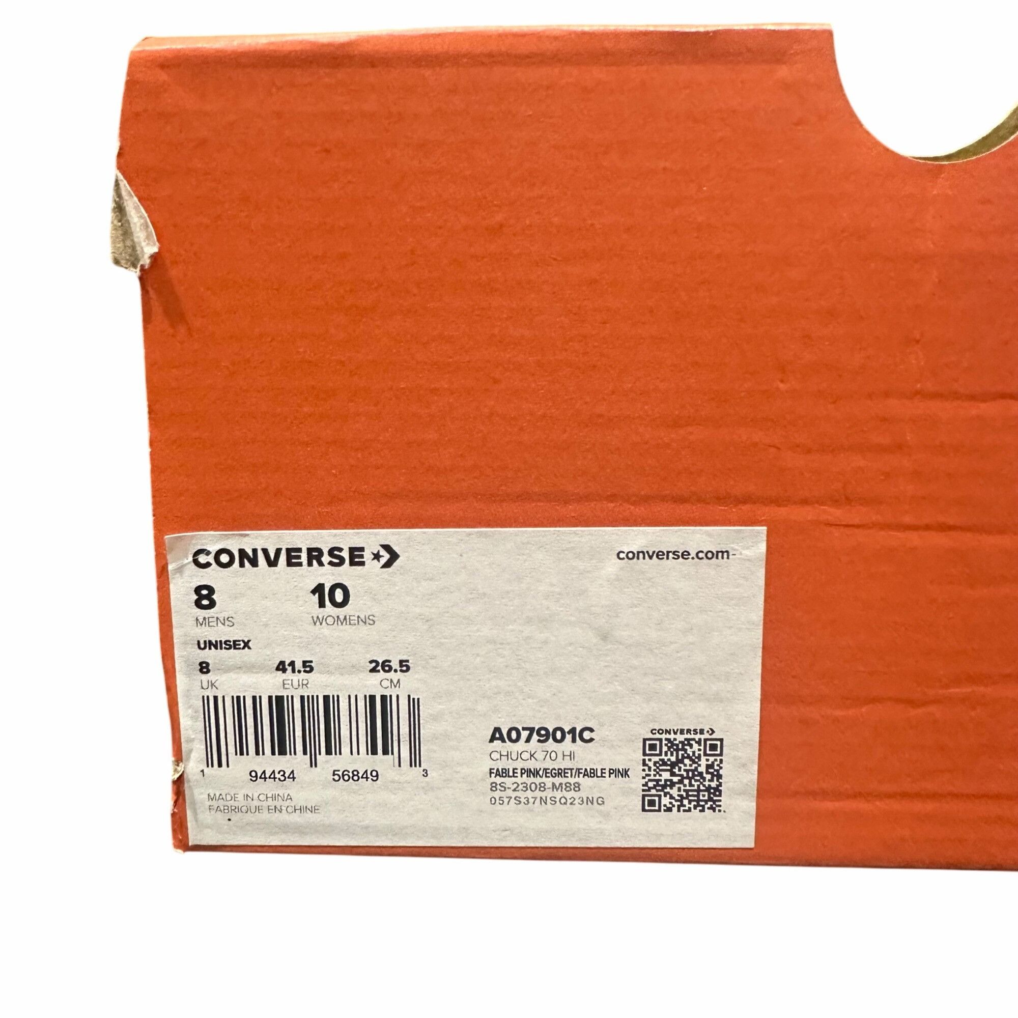 Converse ❤️Converse Chuck 70 Hi Suede Pebble Sz 10 Women's Shoes Snea Size US 10 / IT 40 - 8 Thumbnail