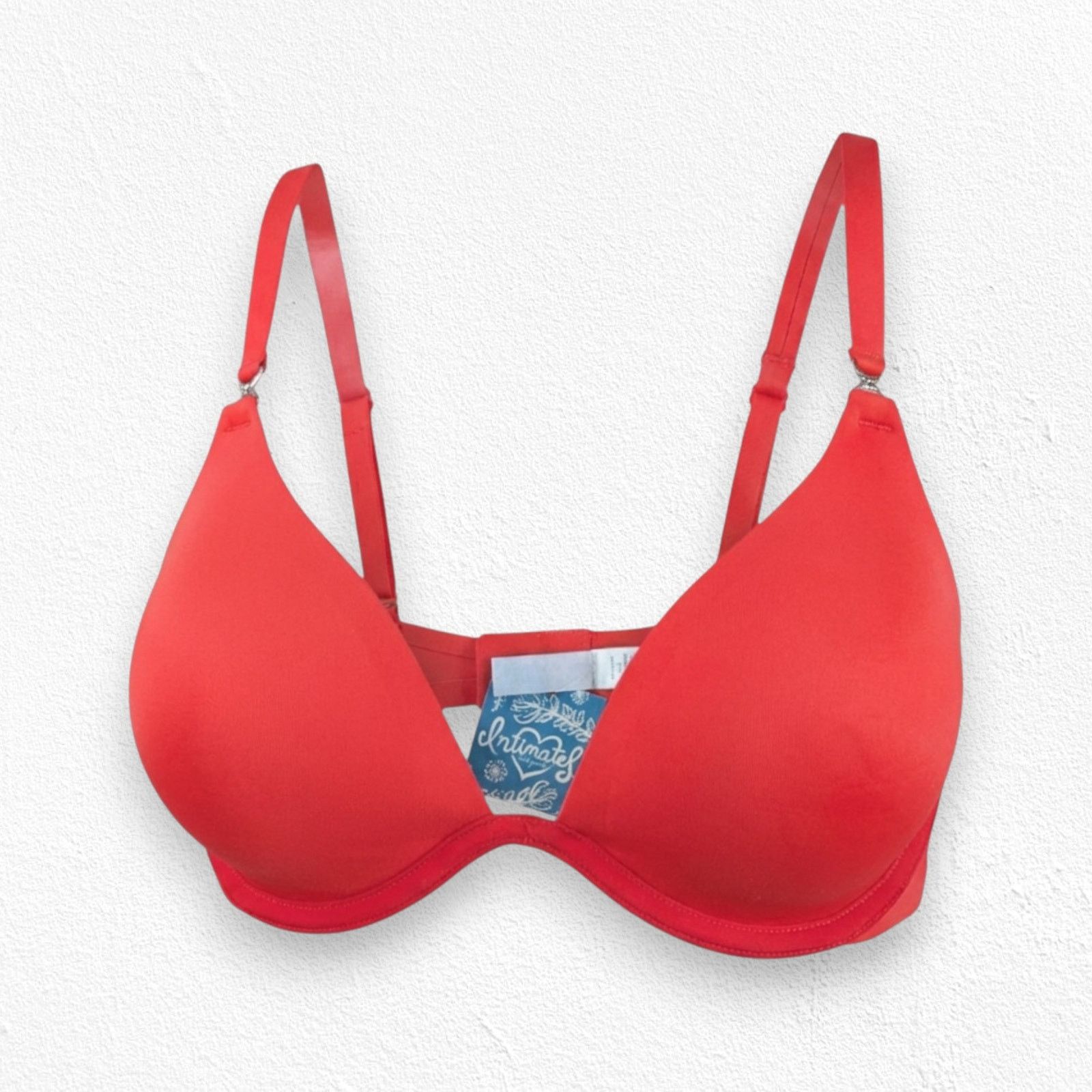 Free People Free People Red Underwire Scuba Unpadded Ari Bra Size 34B Size ONE SIZE - 1 Thumbnail