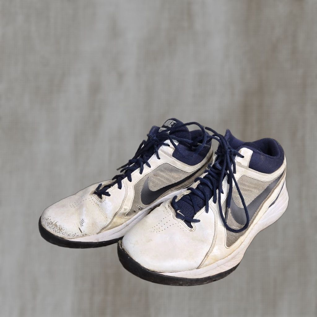 Nike Nike Overplay VIII Low Top Basketball Shoes White Blue 637382-103 Adult Men's 13 Nike Overplay Viii Size US L / EU 52-54 / 3 - 1 Thumbnail