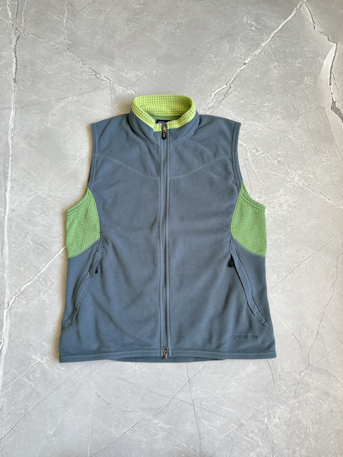 Patagonia Vintage Patagonia Polartec Fleece Zip Vest Gorpcore Size L / US 10 / IT 46 - 1 Thumbnail